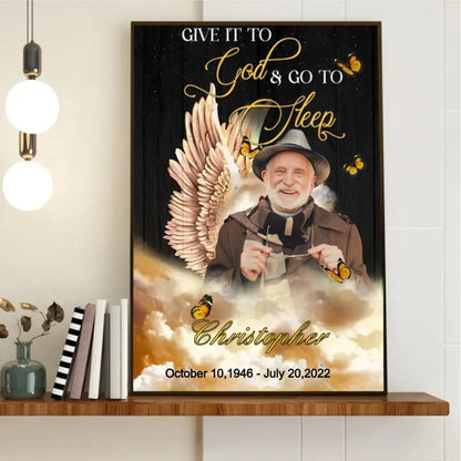 Memories - Give It To God & Go To Sleep- Personalized Canvas - The Next Custom Gift  Canvas