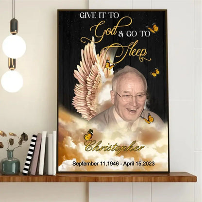 Memories - Give It To God & Go To Sleep- Personalized Canvas - The Next Custom Gift  Canvas