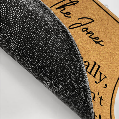 Couple Eventually He Just Hasn't Asked Yet Family - Gift For Couples - Personalized Doormat