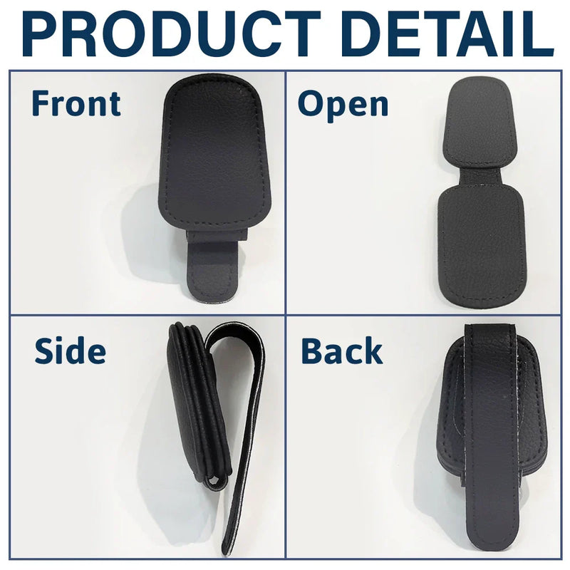 Custom Photo Dad-to-be Now You Can Carry Me Too Expecting Dad - Personalized Sunglasses Holder For Car Visor