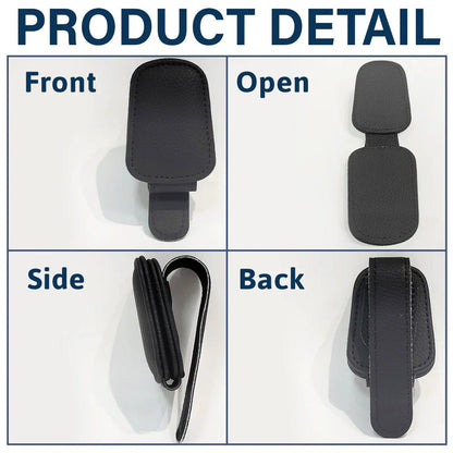 Custom Photo Dad-to-be Now You Can Carry Me Too Expecting Dad - Personalized Sunglasses Holder For Car Visor