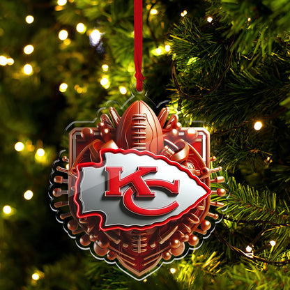 Logo Football Teams - 1 Layer Acrylic Ornament - 410MCHNOR009