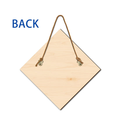 Jump In Have Fun - Swimming Pool Decoration For Couple - Personalized Custom Shaped Wood Sign