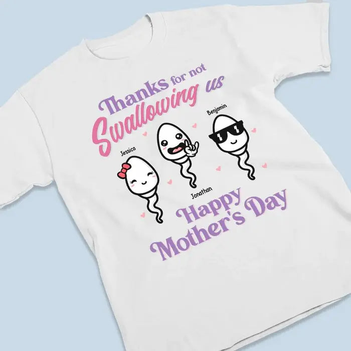 Mom - Happy Mother's Day - Personalized Shirt (VT)  The Next Custom Gift