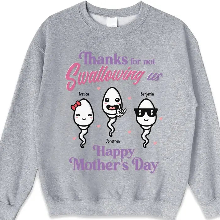 Mom - Happy Mother's Day - Personalized Shirt (VT)  The Next Custom Gift