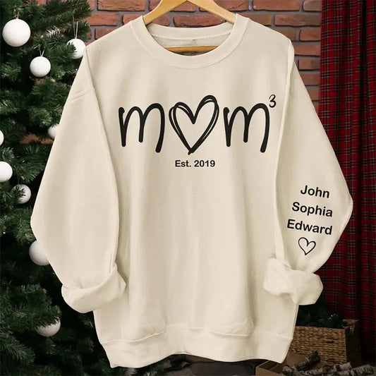 Mom - Mom Means Everything - Personalized Sweatshirt (VT) Shirts & Tops The Next Custom Gift