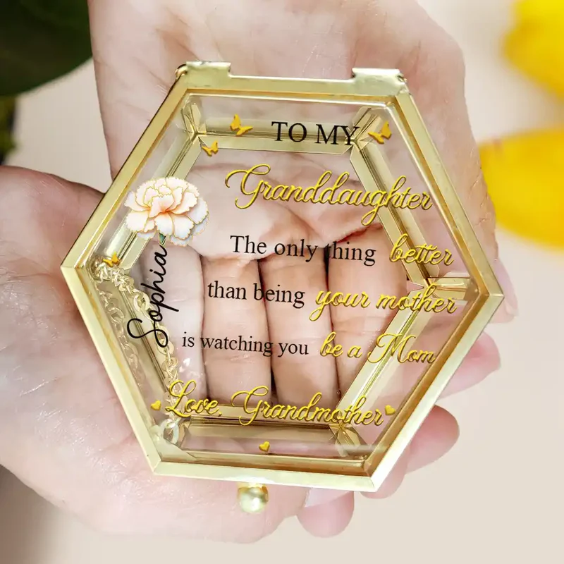 Mom Daughter The Only Thing Better Than Being Your Mother - Personalized Glass Jewelry Box