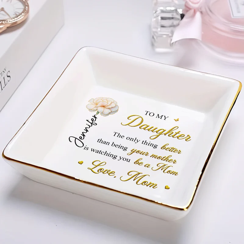 Mom Daughter The Only Thing Better Than Being Your Mother - Personalized Ring Dish