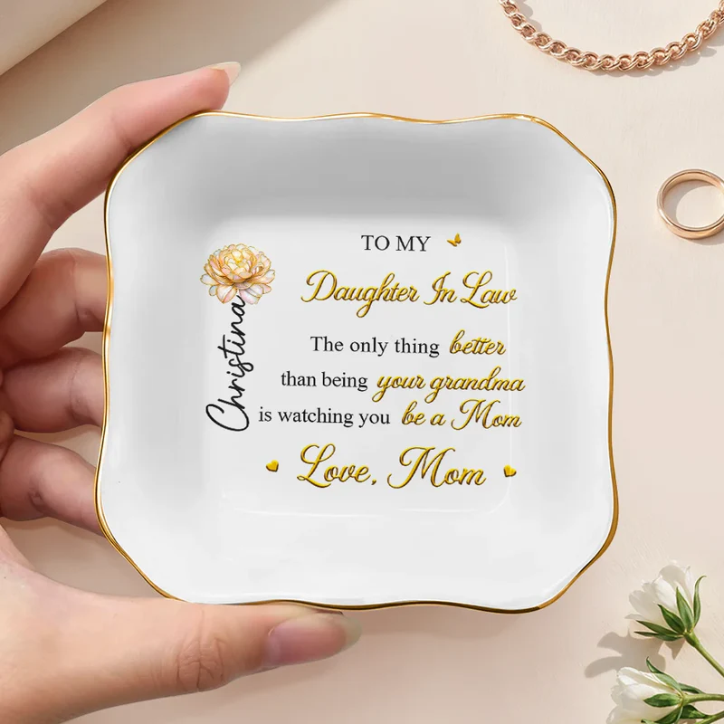 Mom Daughter The Only Thing Better Than Being Your Mother - Personalized Ring Dish