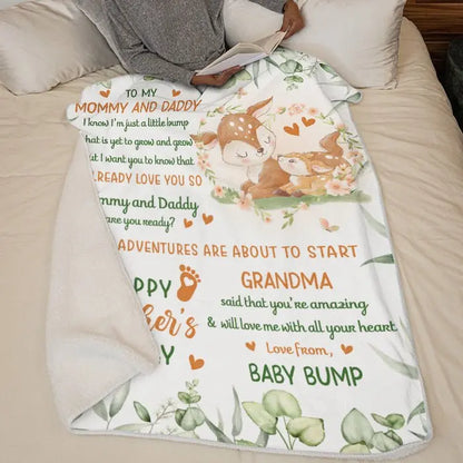 Mother - I Already Love You - Personalized Blanket Blanket The Next Custom Gift