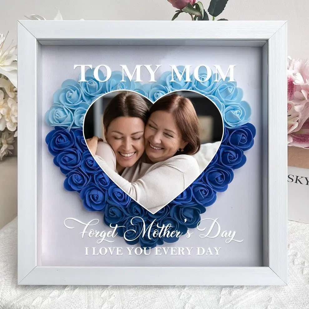 Mother - I Love You Every Day - Personalized Flower Shadow Box (HJ) Tumbler The Next Custom Gift