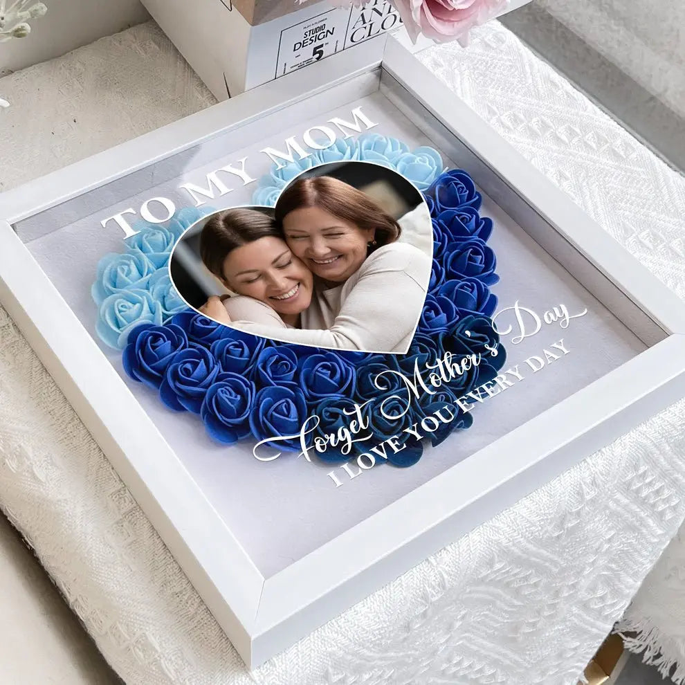 Mother - I Love You Every Day - Personalized Flower Shadow Box (HJ) Tumbler The Next Custom Gift