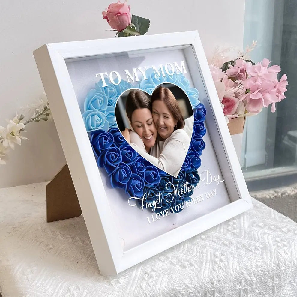 Mother - I Love You Every Day - Personalized Flower Shadow Box (HJ) Tumbler The Next Custom Gift