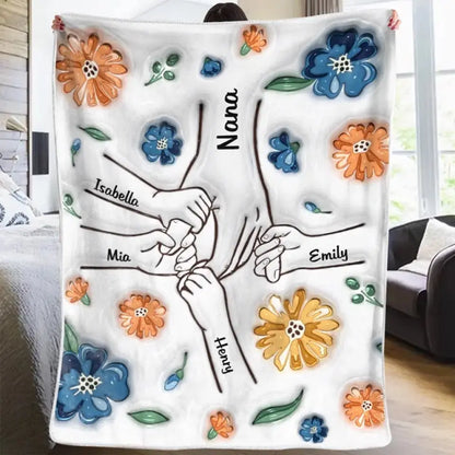 Mother - Mom, You Are My Hero - Personalized Blanket (TL) Blanket The Next Custom Gift