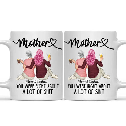 Mother - You Were Right - Personalized Mug (TL) mug The Next Custom Gift