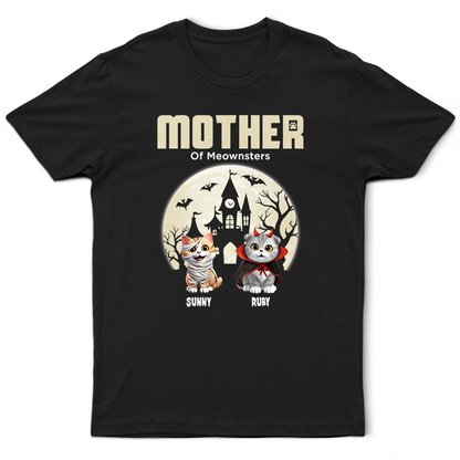 Mother Of Little Meowsters - Personalized T Shirt