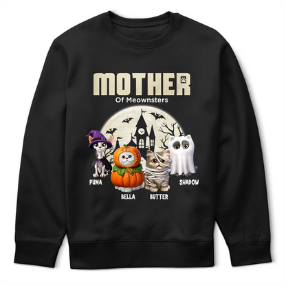 Mother Of Little Meowsters - Personalized T Shirt