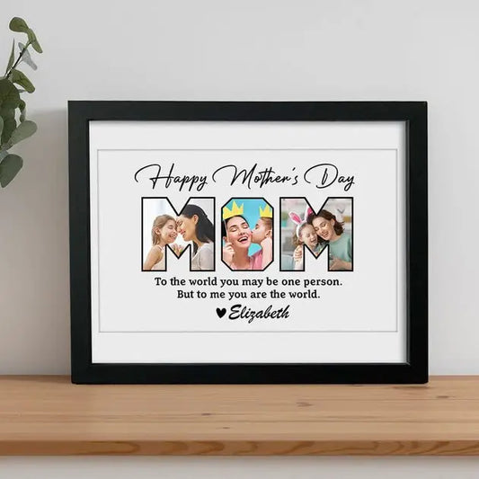 Mother's Day - Happy Mother's Day To Mom - Personalized Picture Frame Picture Frame The Next Custom Gift