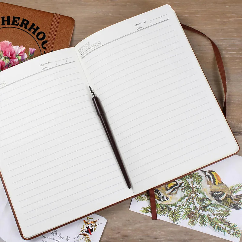 Motherhood Is Kingdom Work - Personalized Leather Journal