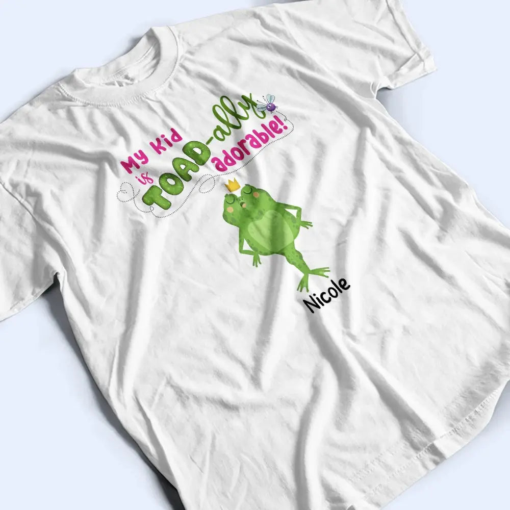 My Grandkids Are Toad-Ally Adorable - Personalized T Shirt Shirts & Tops The Next Custom Gift