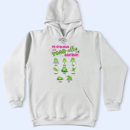 My Grandkids Are Toad-Ally Adorable - Personalized T Shirt Shirts & Tops The Next Custom Gift