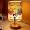 My Favorite Place In All The World - Personalized Fabric Lamp