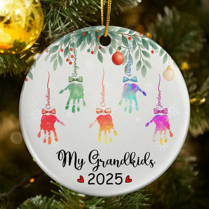 Gia Đình - Hồng Y Mẹ Bố Bà Ông Nội Hồng Y Vòng Tròn Trang Trí