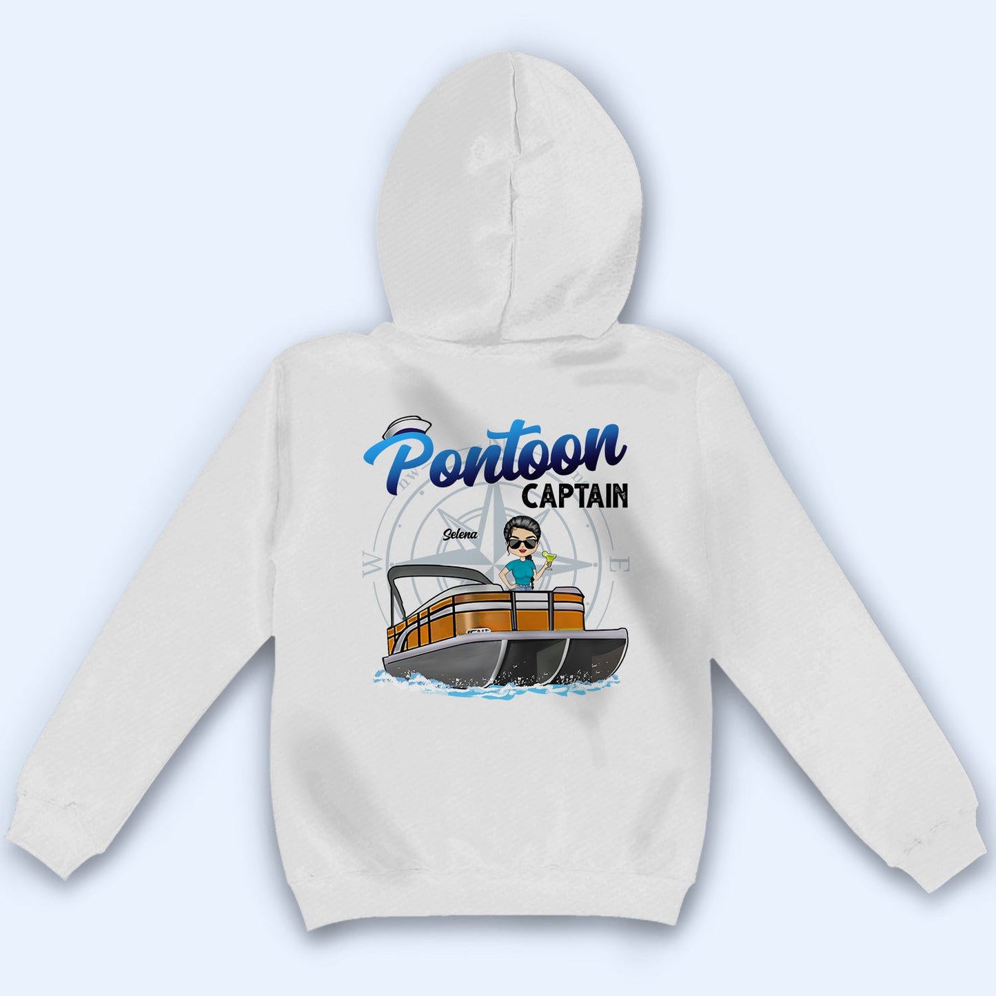 Boating Pontoon Captain - Gift For Pontooning Lovers, Lake Lovers, Travelers - Personalized Custom T Shirt