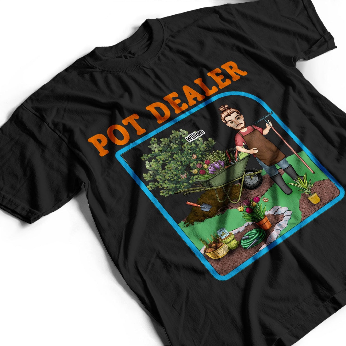 Pot Dealer - Gift For Gardening Lovers - Personalized T Shirt