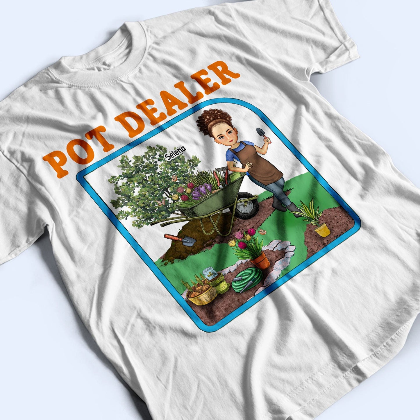 Pot Dealer - Gift For Gardening Lovers - Personalized T Shirt
