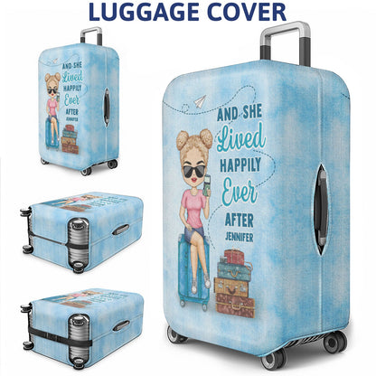 It's On My List - Gift For Traveling Lovers, Vacation Lovers, Travelers, Him, Her - Personalized Luggage Cover
