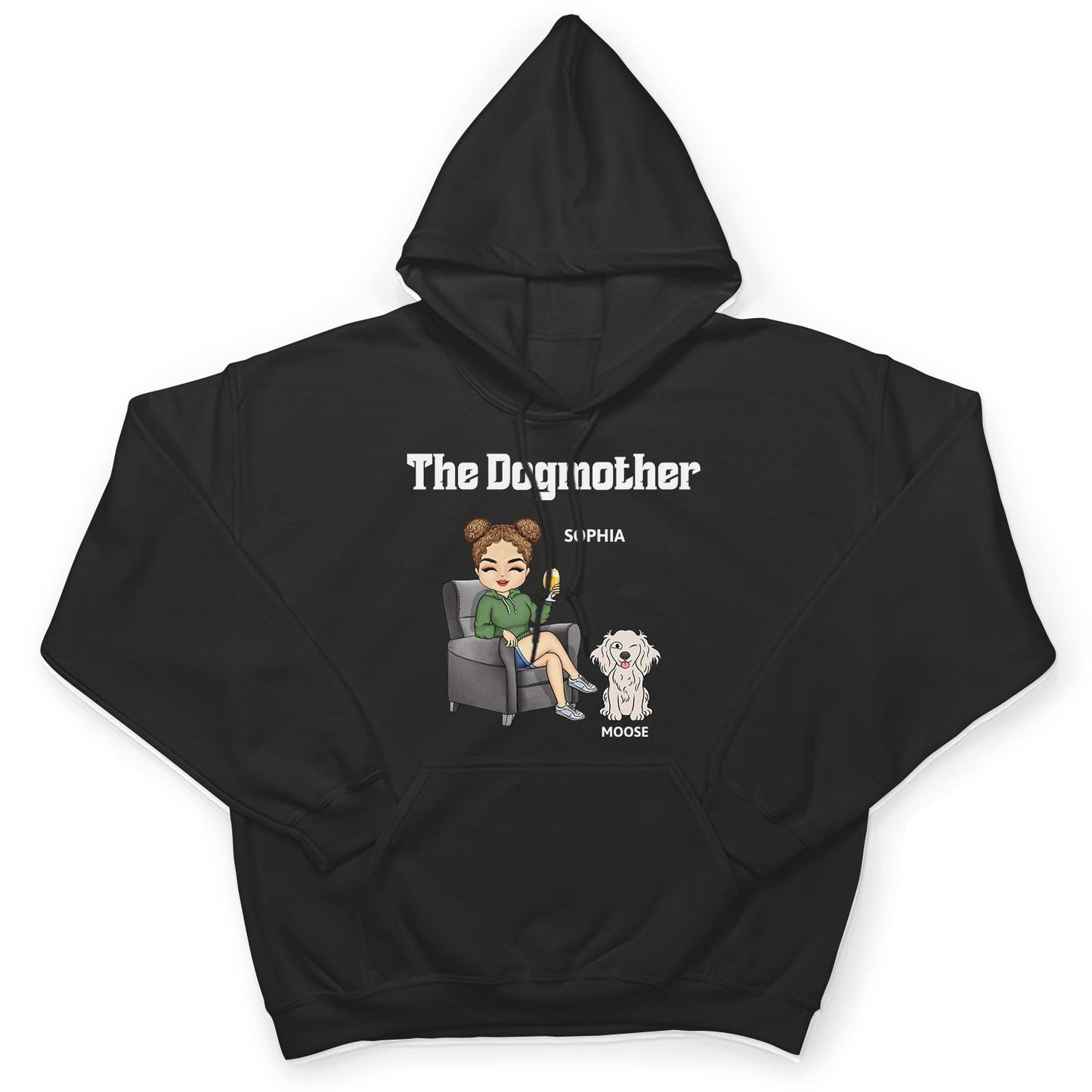 The Dog Mother - Gift For Dog Moms, Dog Lovers, Women, Yourself - Personalized T Shirt