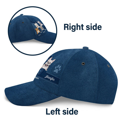 Cute Dogs And Cats Aesthetic Pattern - Birthday, Loving Gift For Pet Lovers, Dog Mom, Cat Mom - Personalized Classic Cap