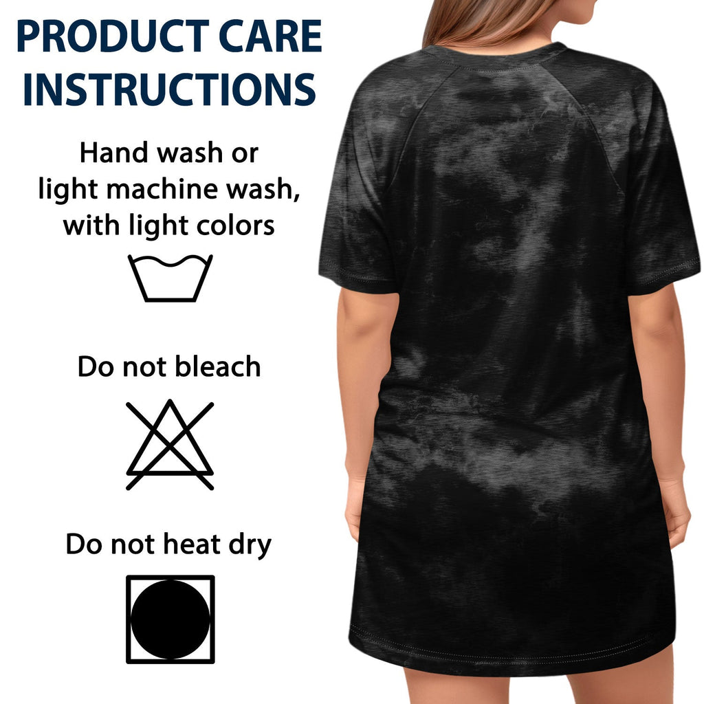 The Cat Mother Tie Dye - Gift For Cat Mom, Cat Lovers - Personalized Women's Sleep Tee