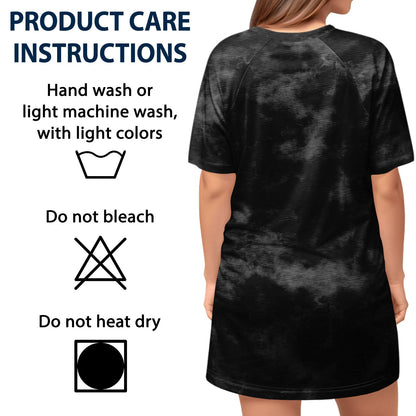 The Cat Mother Tie Dye - Gift For Cat Mom, Cat Lovers - Personalized Women's Sleep Tee