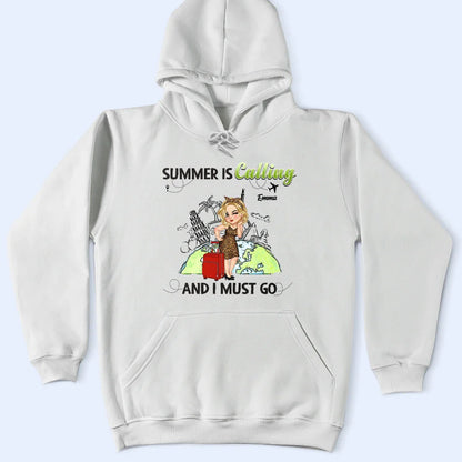 Travel Queen It's On My List - Personalized T Shirt