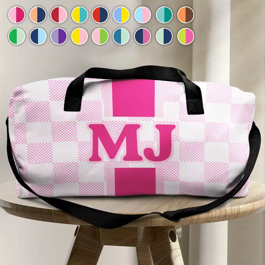 Monogram Name - Personalized Duffle Bag