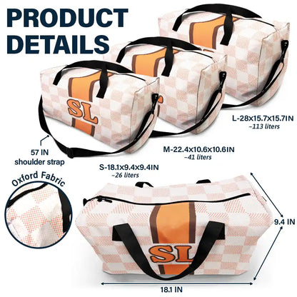 Monogram Name - Personalized Duffle Bag