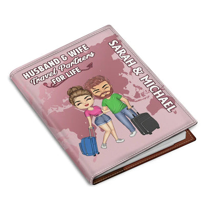 To A Lifetime Of Adventures Together - Personalized Passport Cover, Passport Holder