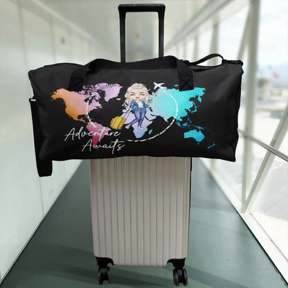 Adventure Awaits - Personalized Duffle Bag