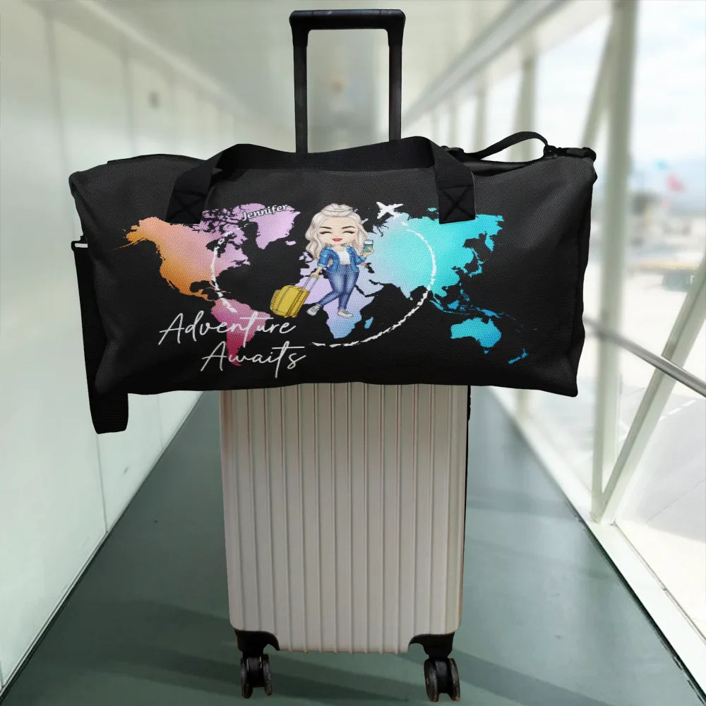Adventure Awaits - Personalized Duffle Bag