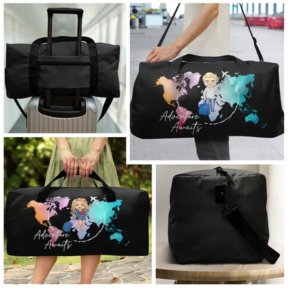 Adventure Awaits - Personalized Duffle Bag