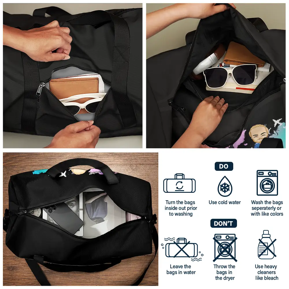 Adventure Awaits - Personalized Duffle Bag