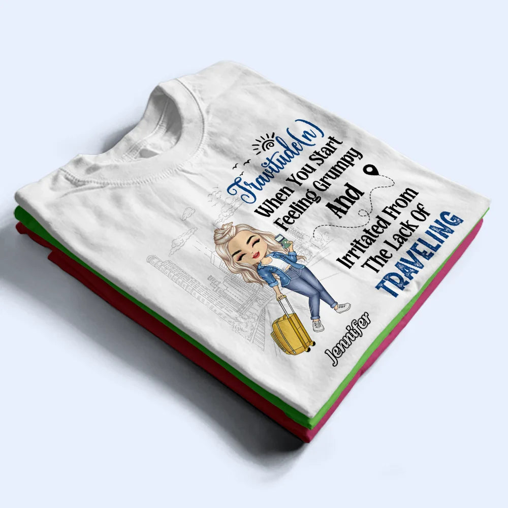 Travitude Travel Lovers - Personalized T Shirt