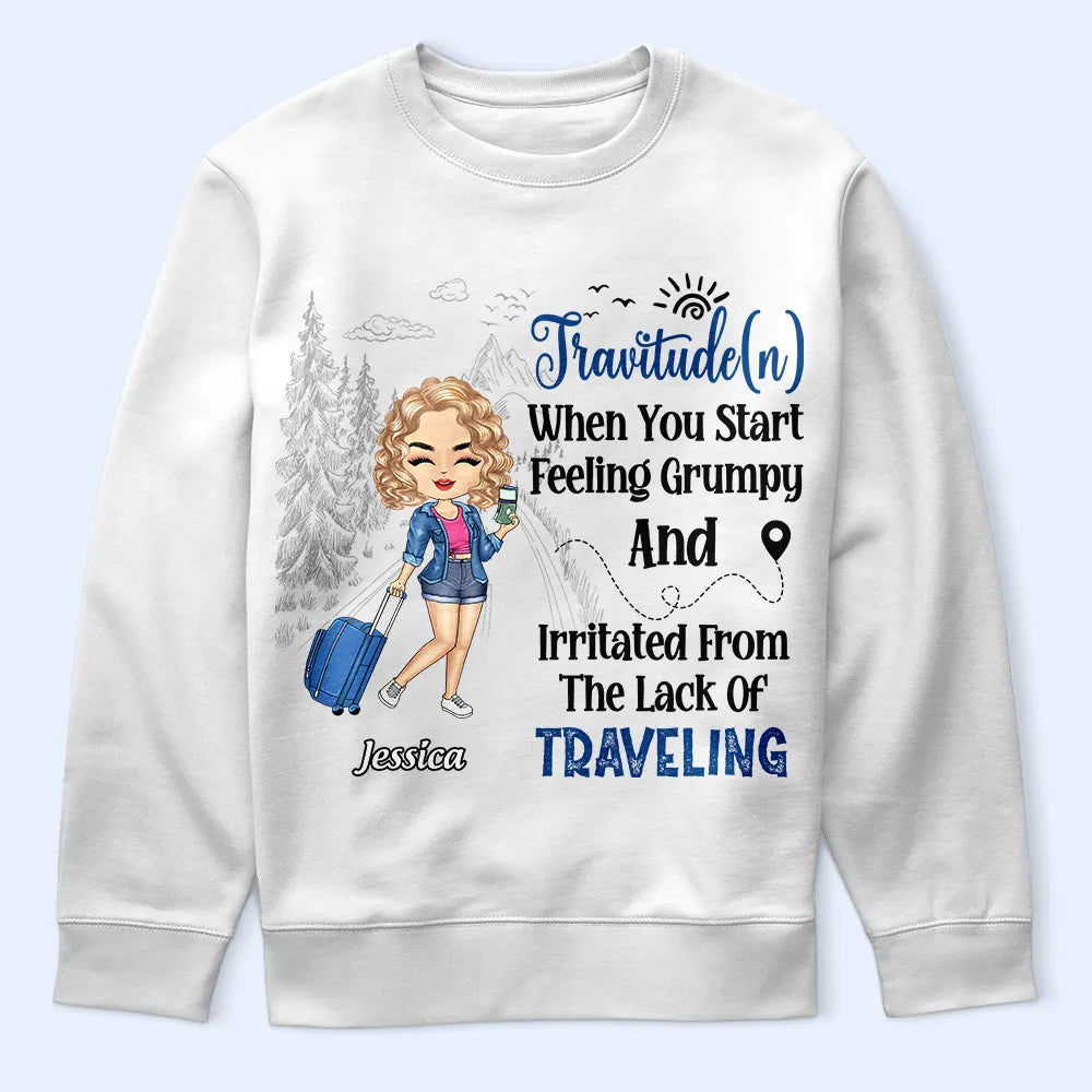 Travitude Travel Lovers - Personalized T Shirt