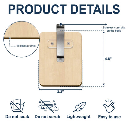 Custom Photo Drive Safe I Need You Here With Me - Personalized Custom Shaped Car Visor Clip