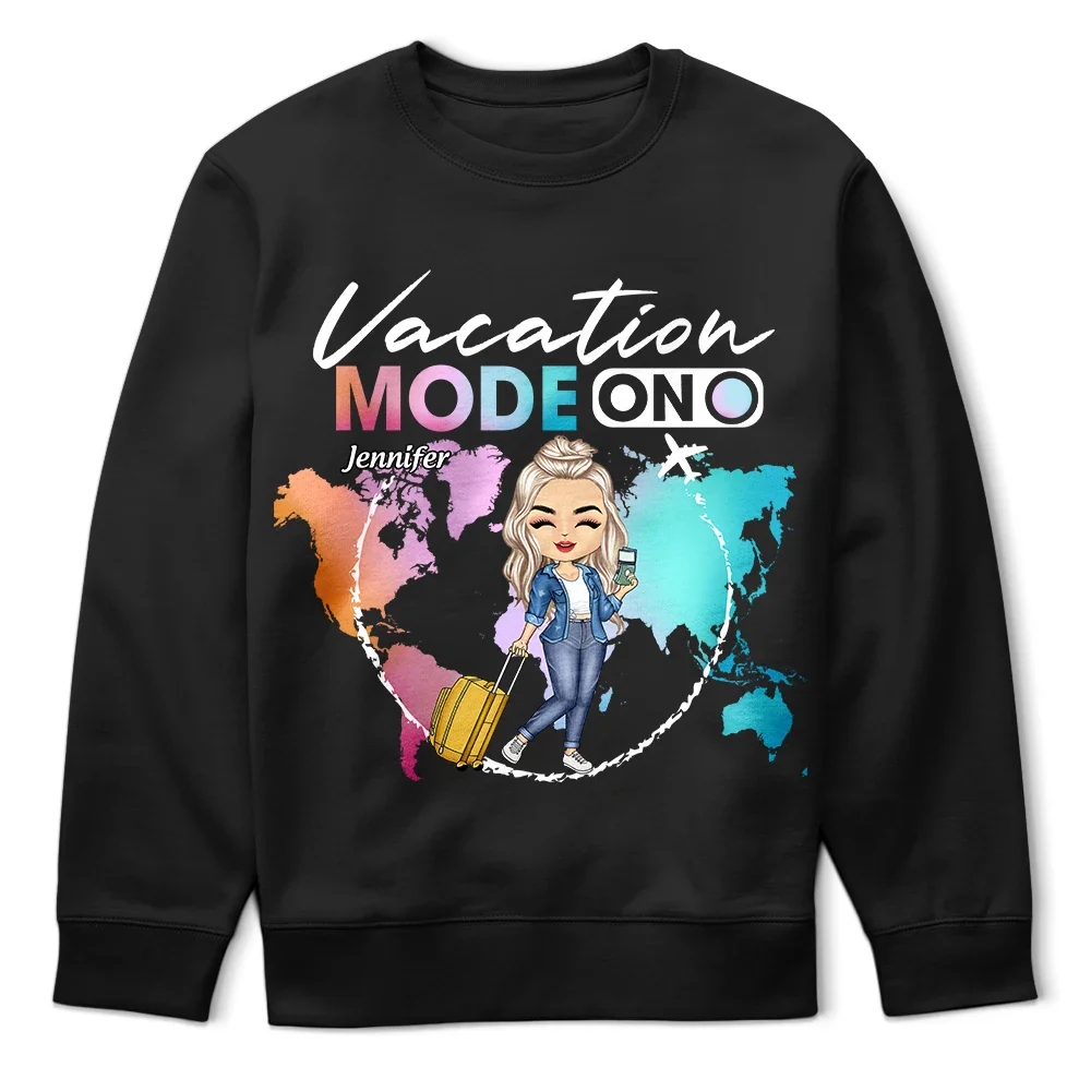 Vacation Mode On Travel Lovers - Personalized T Shirt