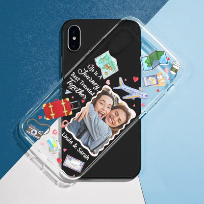 Custom Photo You Are My Greatest Adventure - Personalized Clear Phone Case