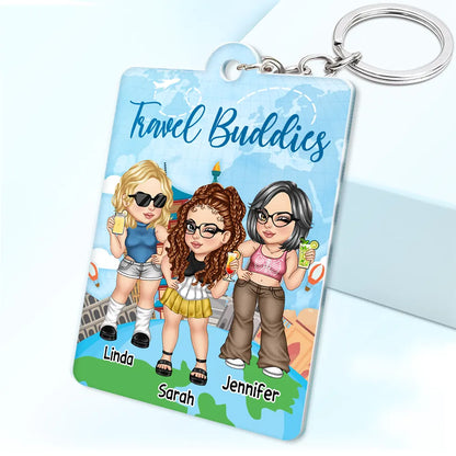 Grateful For All The Memories We Share - Personalized Acrylic Keychain