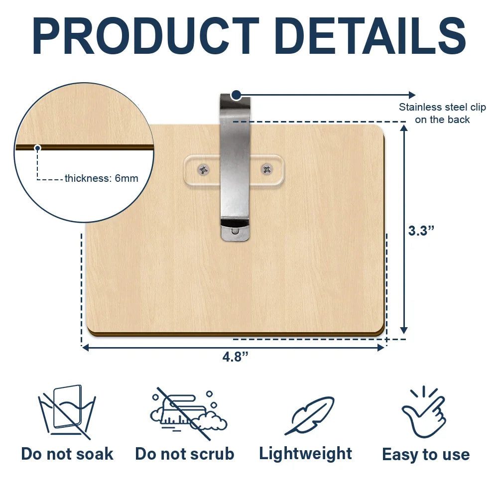 Custom Photo Couple Together They Built A Life That They Loved - Personalized Custom Shaped Car Visor Clip